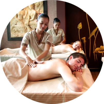 Relaxing Couples Massage